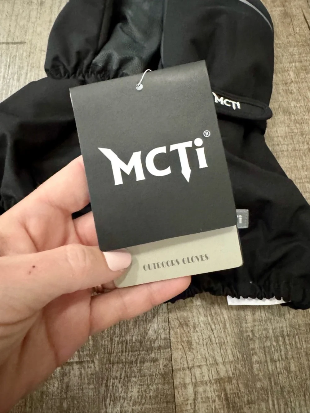 NWT MCTi Kids Winter Gloves Waterproof‎ Windproof Insulated Black Kids-19